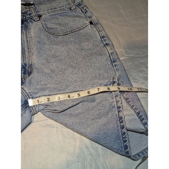 Men's Easy Fit Best Basics Gap Denim Size 33 Distressed Light Wash Dad Short Y2K - Picture 15 of 16